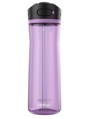 Contigo Lavender Triton Water Bottle with Straw Lid
